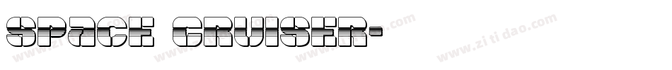Space Cruiser字体转换